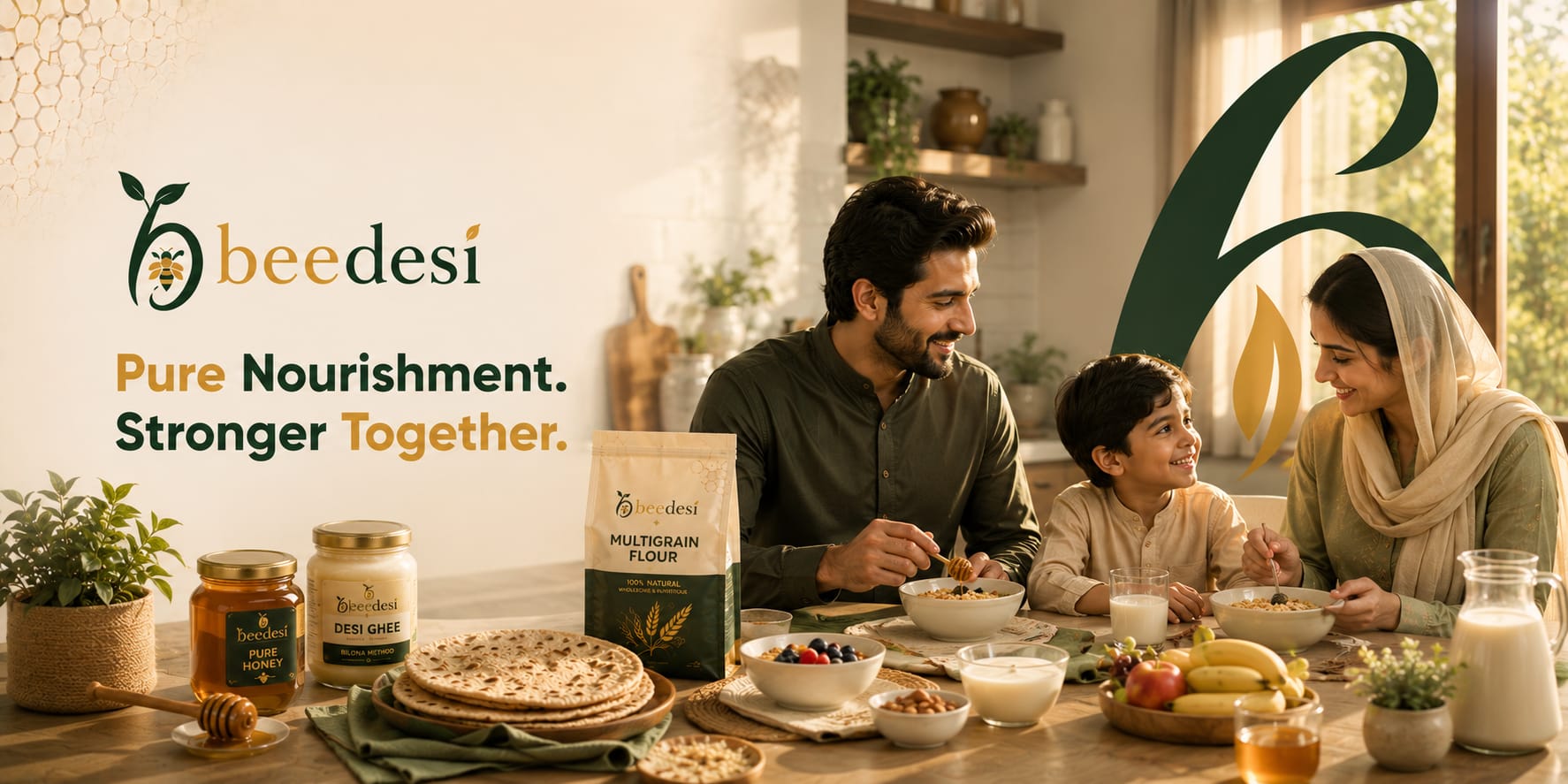 BeeDesi — Pure Nourishment, Stronger Together
